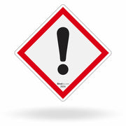 Etiqueta de Segurança GHS "Aviso Geral / Atenção" - (Embalagem com 10 unidades)