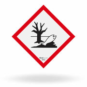 Etiqueta de Segurança GHS "Perigoso ao Meio Ambiente" - (Embalagem com 10 unidades)
