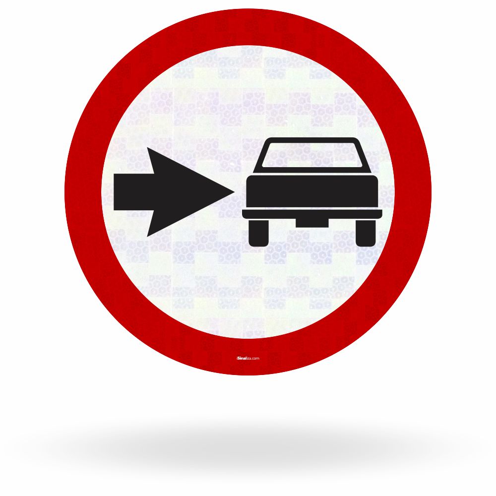 Placa Conserve-se à Direita (R-23)