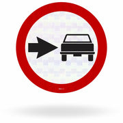 Placa Conserve-se à Direita (R-23)