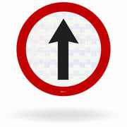Placa Siga em Frente (R-26)