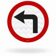 Placa Vire à Esquerda (R-25a)