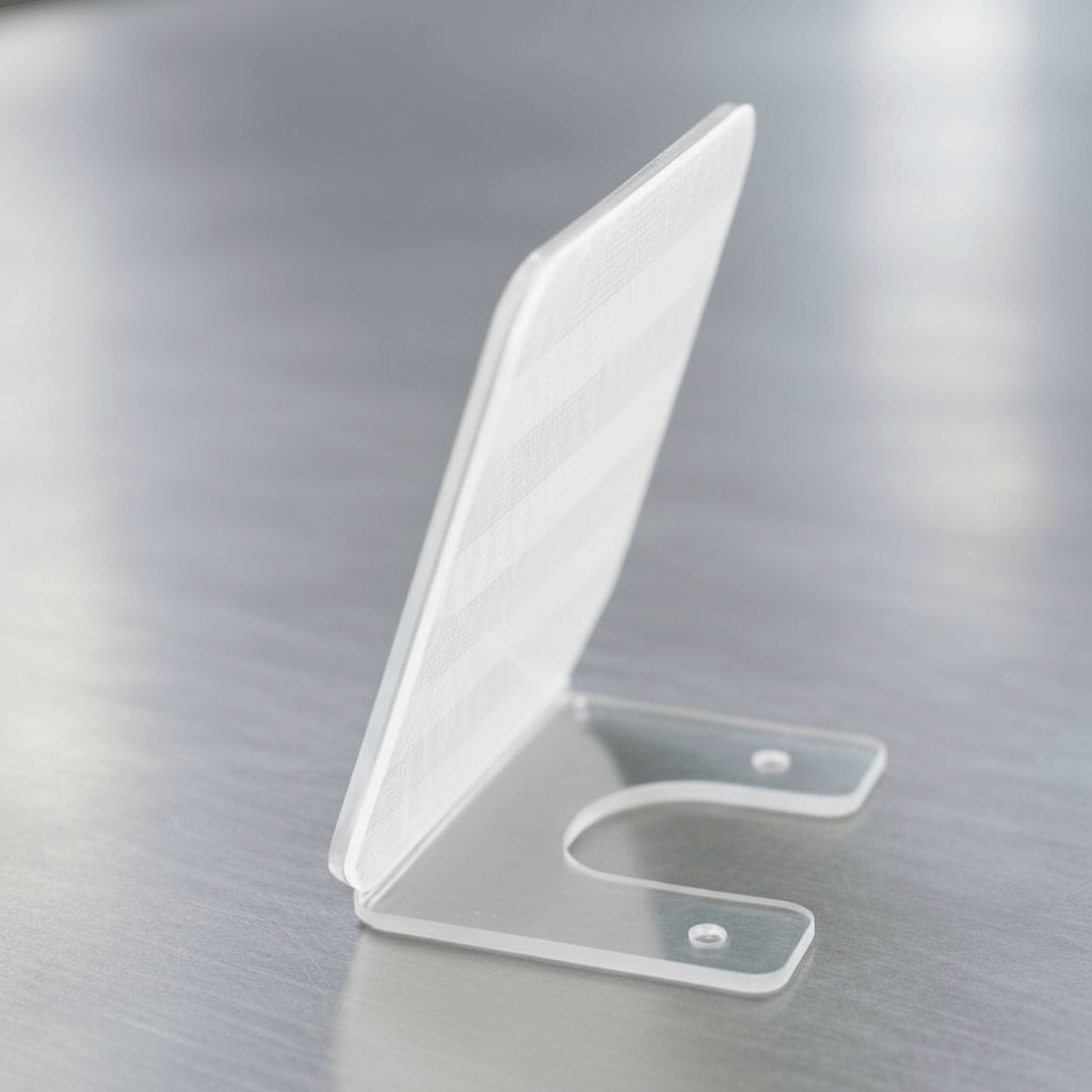 Delineador Sinalizador Refletivo para Defensa Metálica - Policarbonato 2mm