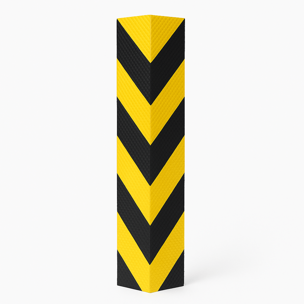 Cantoneira de Proteção Zebrada EVA 80cm x 10cm