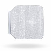 Delineador Sinalizador Refletivo para Defensa Metálica - Policarbonato 2mm