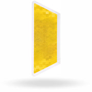 Delineador Sinalizador Refletivo para Barreira Rígida - Policarbonato 2mm