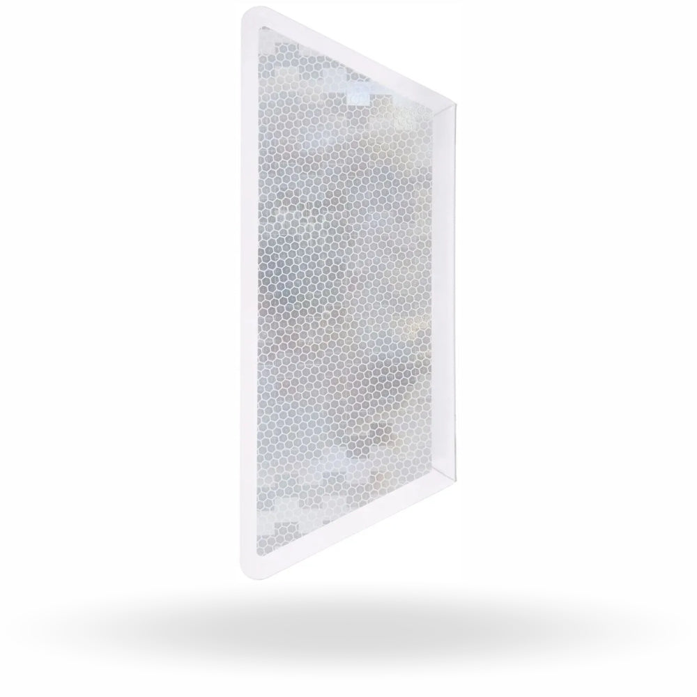 Delineador Sinalizador Refletivo para Barreira Rígida - Policarbonato 2mm