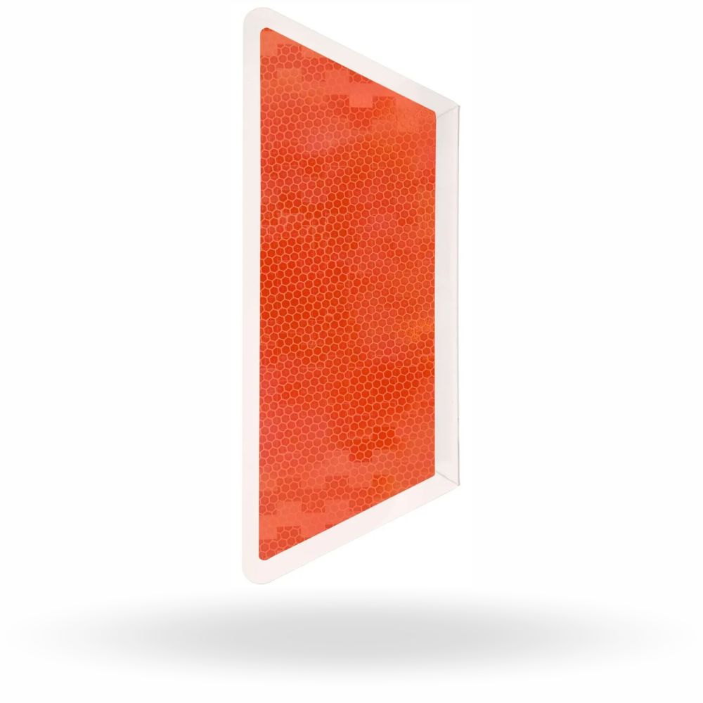 Delineador Sinalizador Refletivo para Barreira Rígida - Policarbonato 2mm