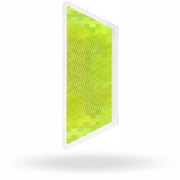 Delineador Sinalizador Refletivo para Barreira Rígida - Policarbonato 2mm