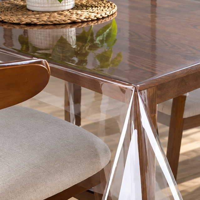 Chapa de PVC Transparente Cristal 120 x 62 cm x 0,25 mm