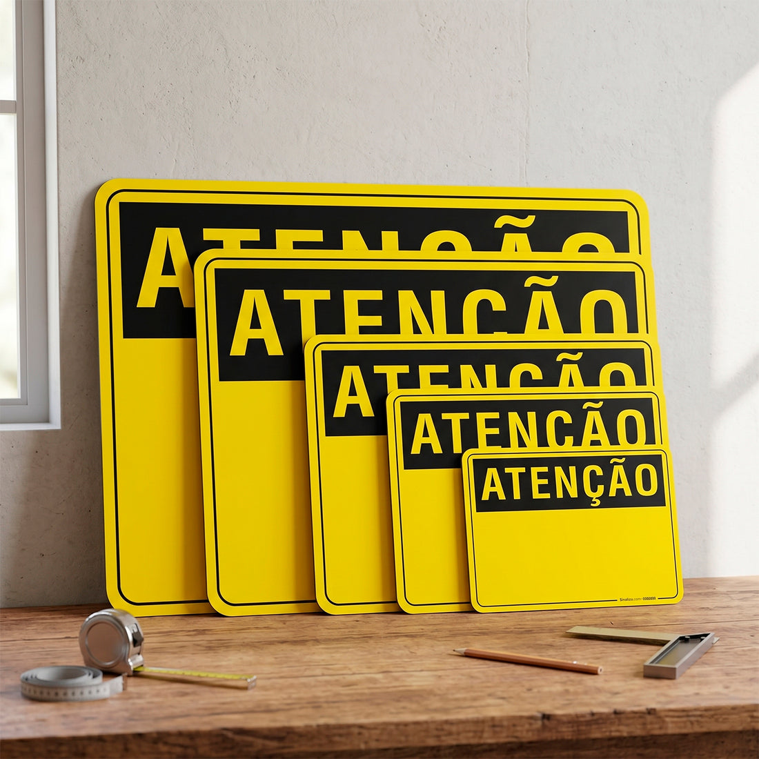 Defina o Tamanho