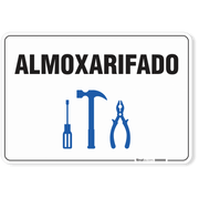 Placa Organização Almoxarifado
