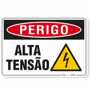 Placa Perigo Alta Tensão I1