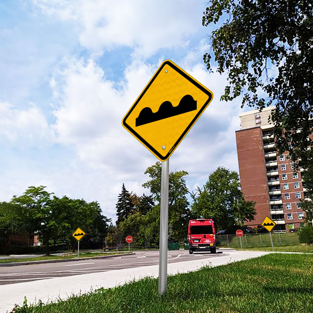 Placa Pista Irregular (A-17)