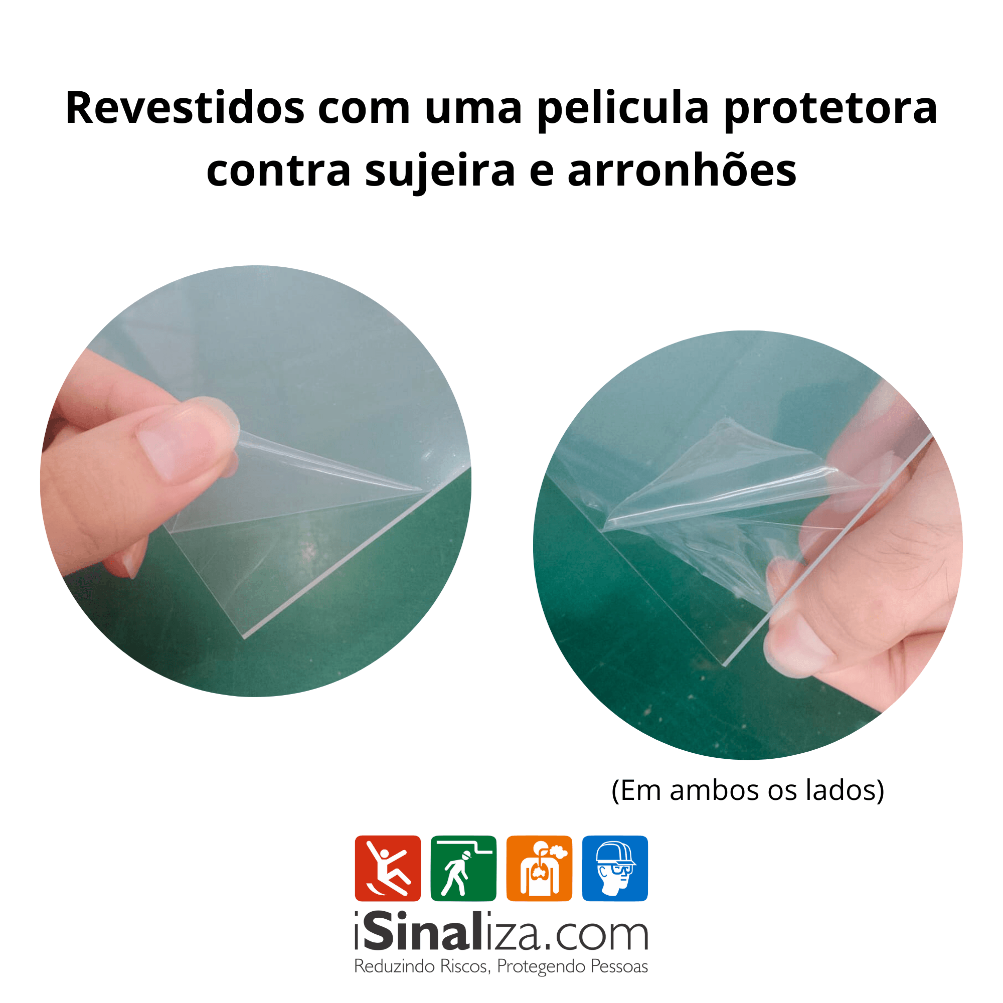 Chapa de Acrílico Transparente Cristal 100x50 cm - 2mm