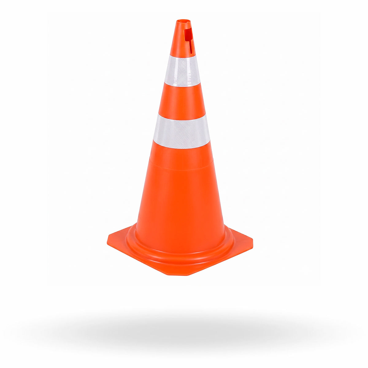 Cone de Sinalização - Laranja e Branco