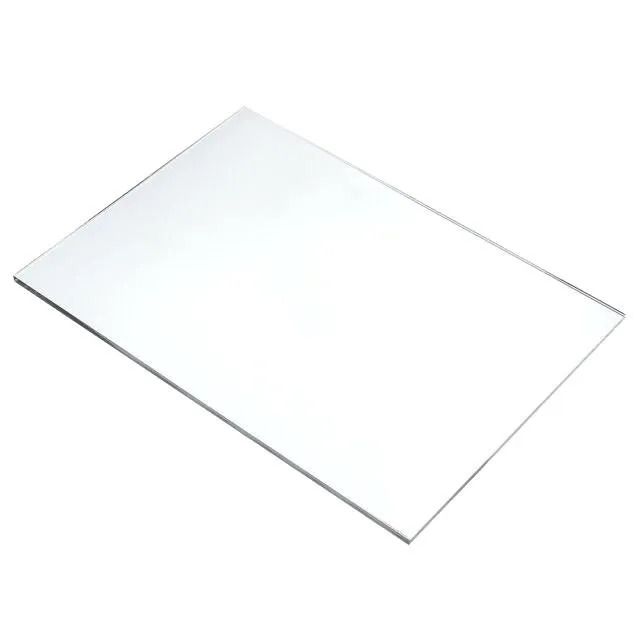 Chapa de Acrílico Transparente Cristal 100x50 cm - 8mm